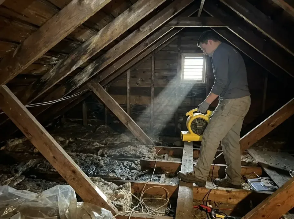 attic-water-damage-drying-proc-007 — frequently asked questions, Emergency Water Extraction & 24/7 Flood Response in Grand R…